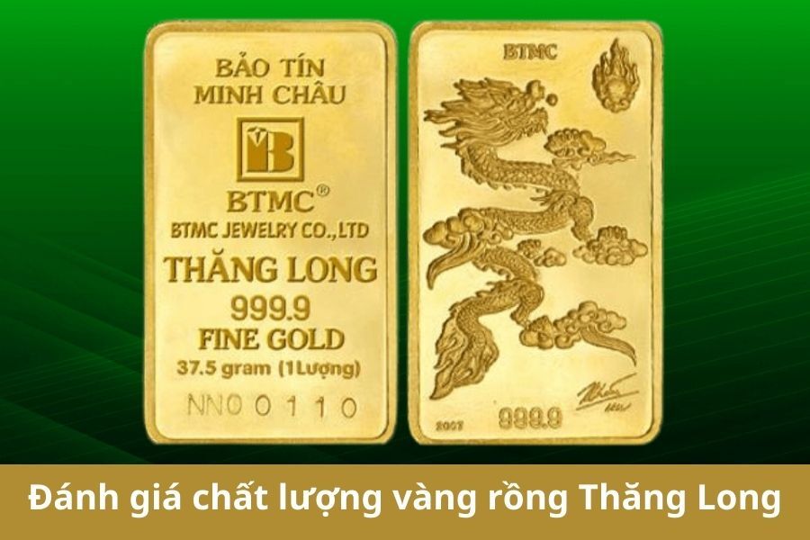 Đánh giá chất lượng Vàng Rồng Thăng Long: Có nên đầu tư?