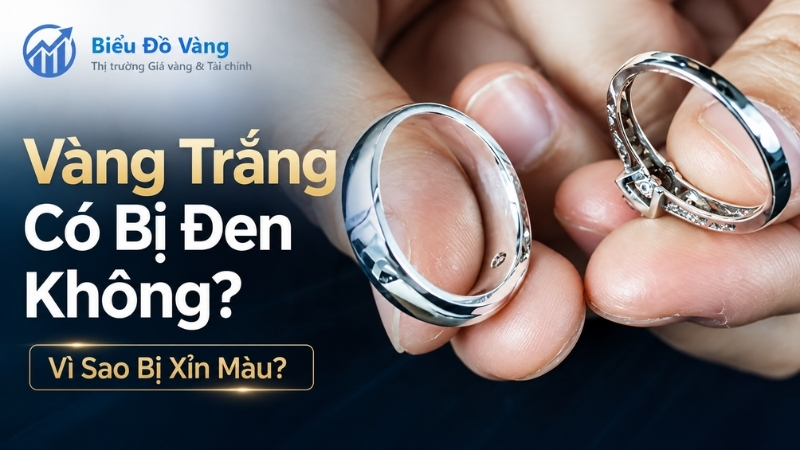 Vàng Trắng Có Bị Đen Không? Vì Sao Bị Xỉn Màu?