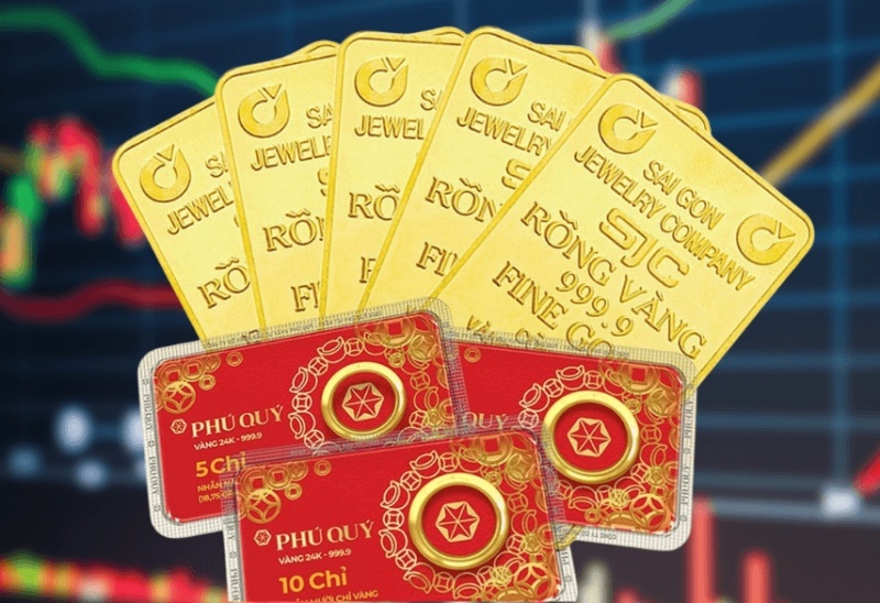 Diễn biến giá vàng ngày 31/7/2026 tại thị trường trong nước