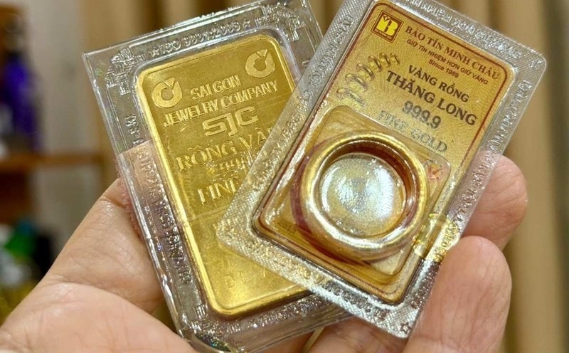 Diễn biến giá vàng ngày 5/8/2026 khi vàng miếng SJC tăng tại một số hệ thống